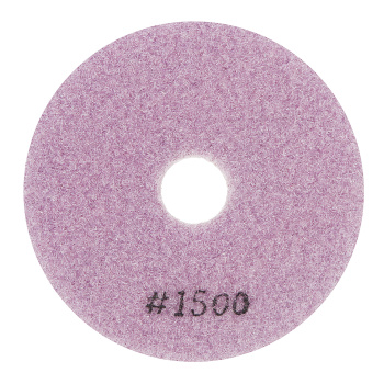 Круг шлифовальный на липучке 100мм Р1500 алмазный мокрый рез Черепашка (558033) RAGE VIRA *1