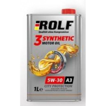 Масло Rolf 3-Synthetic синтетическое 5/30 ACEA A3/B4 1 л(138048h)
