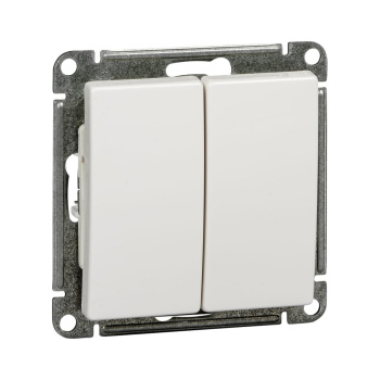 Механизм выключателя 2-кл. СП W59 10A бел. SchE VS510-252-1-86   *1