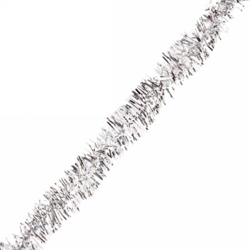 Мишура Серпантин «Классика», 200х5 см, серебро