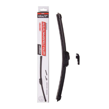 Щетка стеклоочистителя SKYWAY стандарт, 43 см, 17", бескаркасная 3252479