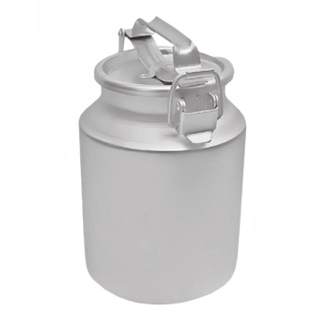 Бидон алюмин. 10л крышка с резин. прокладкой и замком МТ-002 (Демидовский) *1/3