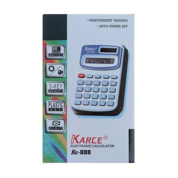 Калькулятор карманный 08-разрядный KC-888 649341