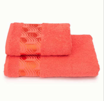 Полотенце махровое 50*90см Tempesta цв.16-1641 коралловый ПЦ-2601-4537 *5/20 *