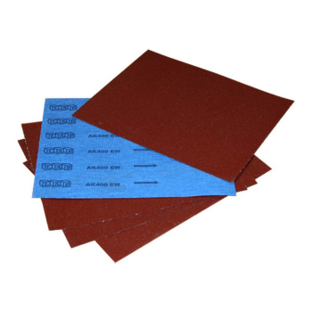 Шлифшкурка 170*240 зерно  Р60/AK400EW электрокорунд водостойкая тканевая (10шт) Луга *1/13