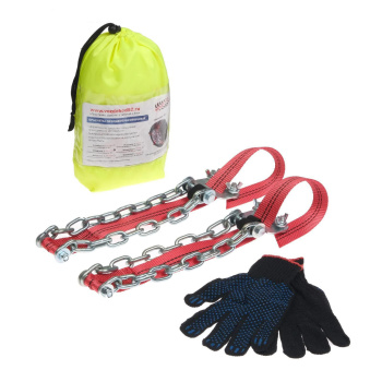 яяяЦепи противоскольжения "ВЕЗДЕХОД-1", легковые автомобили, от 165 до 195 мм, 2 шт 3296435