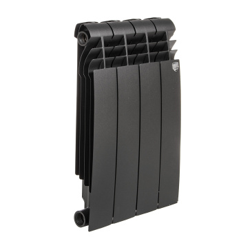 Радиатор биметаллический 4 секции Royal Thermo BiLiner, 500 мм, черный