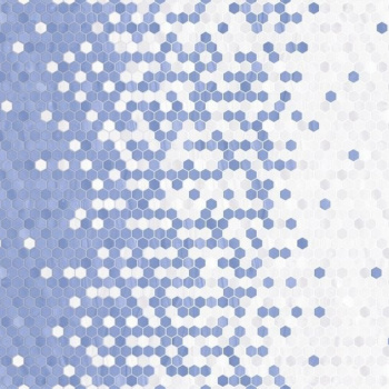 Плитка 40х25 см настенная 1.4 м² Шахтинская плитка Лейла, бело-голубой