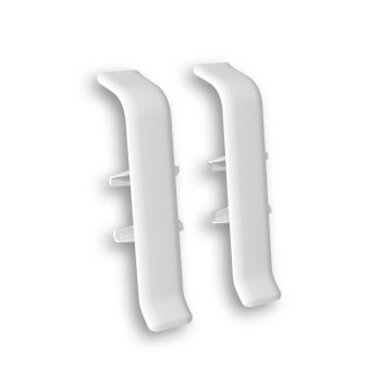 Соединитель IDEAL Deconika, 55 мм, 001 белый, 2 шт.