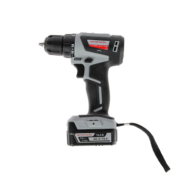 Дрель-шуруповерт 14,4В 2скор.0-450/0-1500об/мин 38Нм 2,0Ач 2аккум LI-ION ДА-10/14,4В ИНТЕРСКОЛ *1/6