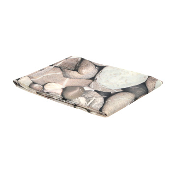 Штора для ванной Санакс Речные камни, 180х180 см, полиэстер, без колец