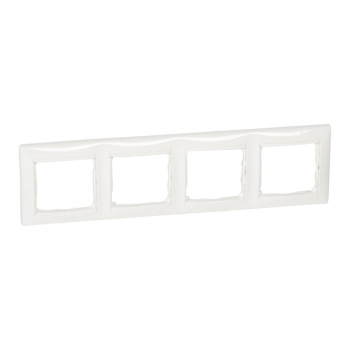 Рамка 4-м Valena горизонт. бел. инд. упак. (DIY-упак) Leg 694255