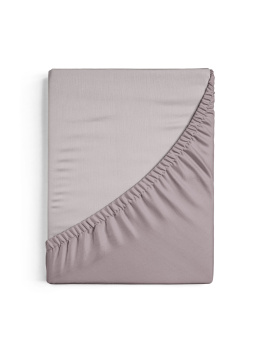 Простыня на резинке поплин  (90*200+25см) Niteva 19830 мокко *1/10