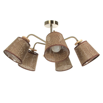 Люстра N5139/5 5*40W  E27 (d-660; h-320)  VERNER LIGHTING *1