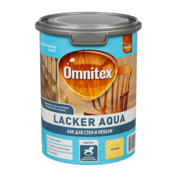 Лак акриловый для мебели и стен матовый 1 л Пинотекс Lacker Aqua 10 *1/6