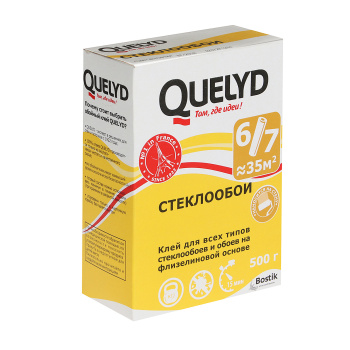 Клей для стеклообоев 500г Quelyd   *1/30/1440