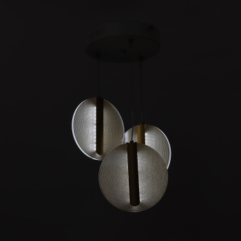 Люстра S2114/3 WT LED 3000К-6500К (h=800, d=280) б/пульта  VERNER LIGHTING *1 Люстра S2114/3 WT LED 3000К-6500К (h=800, d=280) б/пульта  VERNER LIGHTING *1