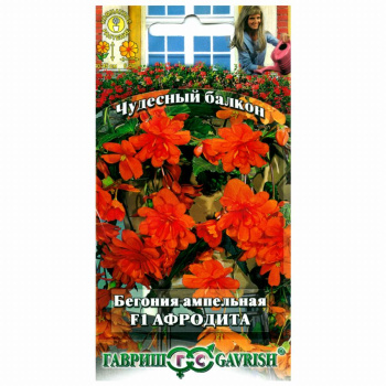 Семена Бегония Афродита ампельная F1/Чудесный балкон 5шт Гавриш *10/200