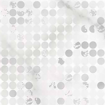 Декор Cersanit Glitter_Cers белый (44*20) 16566 *1/7