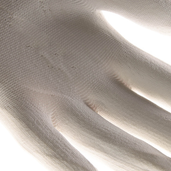 Перчатки нейлон, полиуретановое покрытие, антискольжение, белые (4527 Р) Ladoni *1/120/240