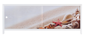 Экран для ванны МетаКам Ультралегкий Арт, дары моря, 168x56 см