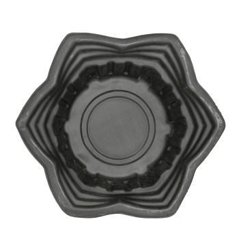 Пруд пластиковый "Звезда", 980х400 мм, черный