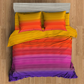 Постельное белье евро макосатин 21515 Spectrum Amore Mio, наволочки 70*70 - 2шт *1