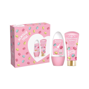 Набор UNILEVER Дезодорант Rexona + БР Нежный уход 2020 (Нежный Уход антиперсп+крем для рук 50+45мл)