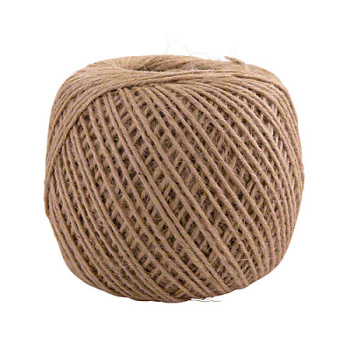 Шпагат джутовый 100м 2-х ниточный лин.плотн. 11200Текс (Екатеринбург) *1/80